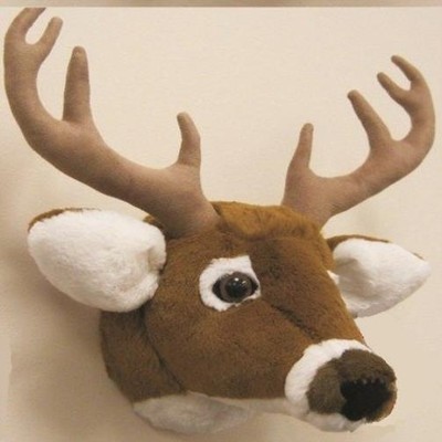 stuffed deer head